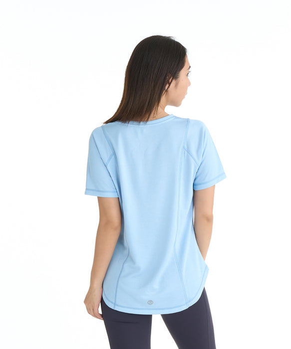 ROXY FITNESS WIND SHIFT S/S TEE Tシャツ /QUIK DRY/UVカット 【2026年夏モデル】