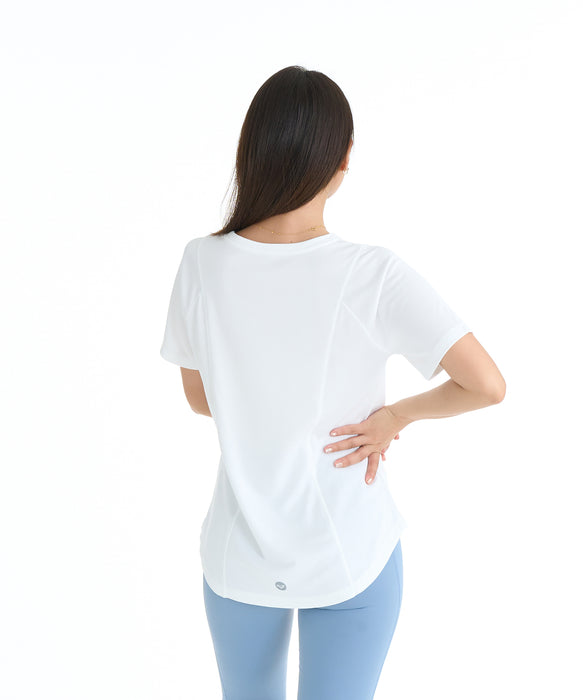 ROXY FITNESS WIND SHIFT S/S TEE Tシャツ /QUIK DRY/UVカット 【2026年夏モデル】