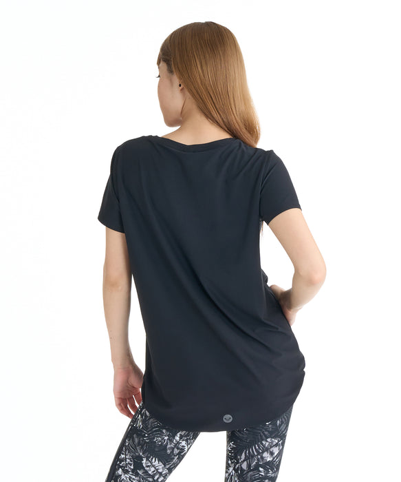 ROXY FITNESS BREEZE FLOW S/S TEE Tシャツ /QUIK DRY/UVカット 【2026年夏モデル】