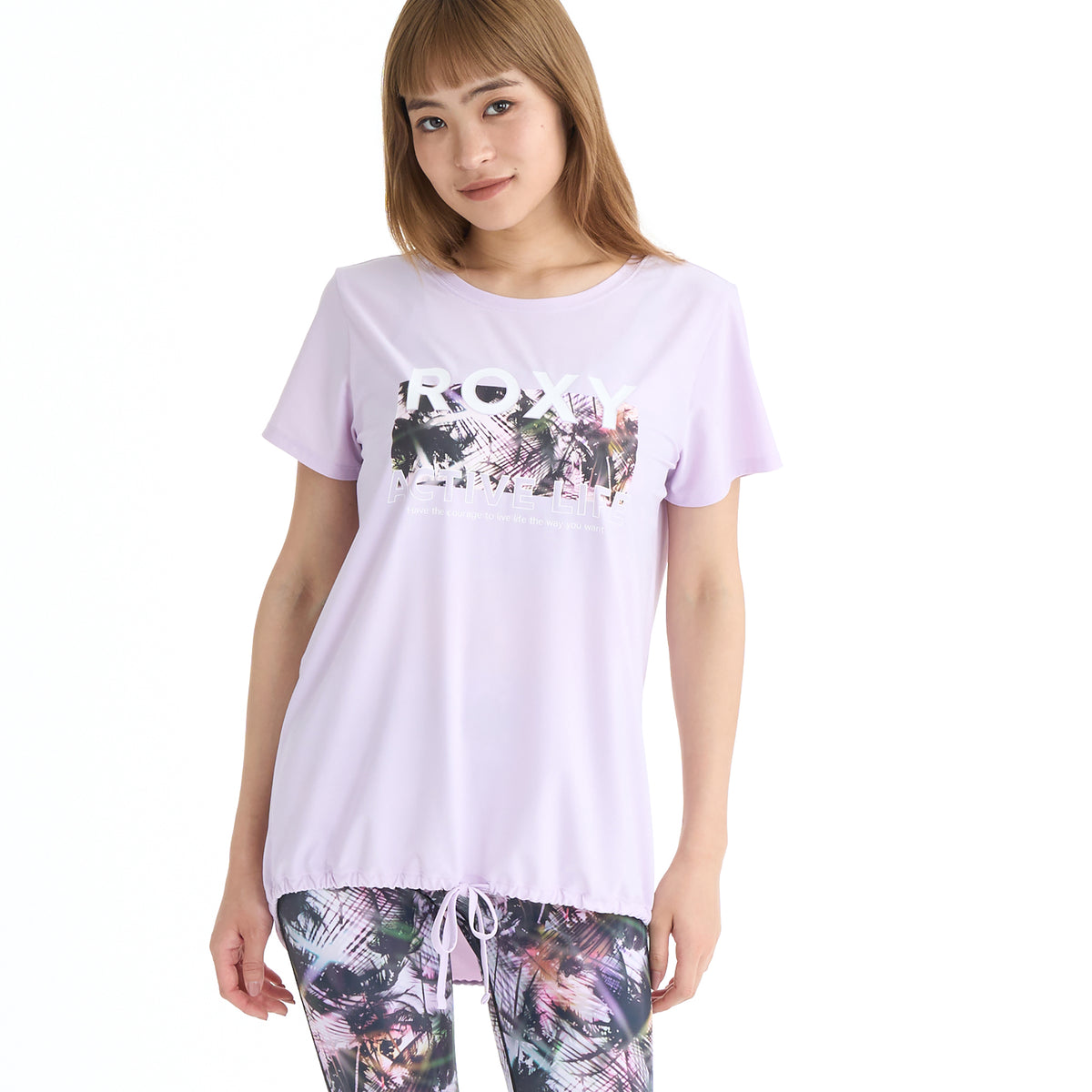ROXY FITNESS BREEZE FLOW S/S TEE Tシャツ /QUIK DRY/UVカット 【2026