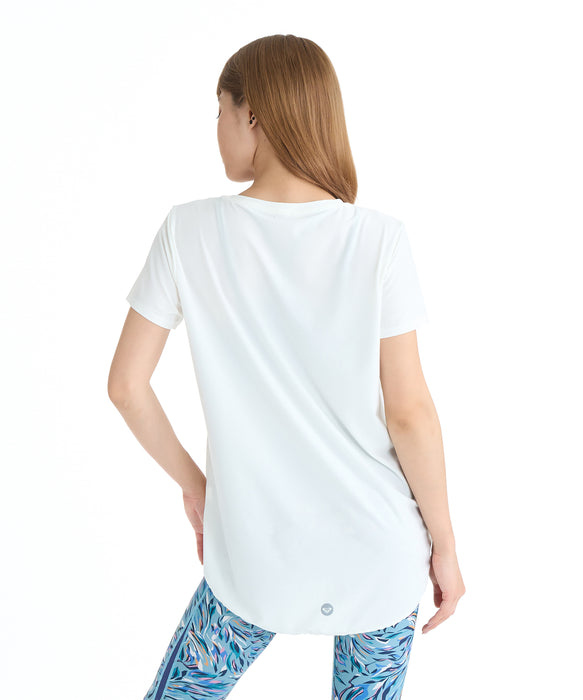 ROXY FITNESS BREEZE FLOW S/S TEE Tシャツ /QUIK DRY/UVカット 【2026年夏モデル】