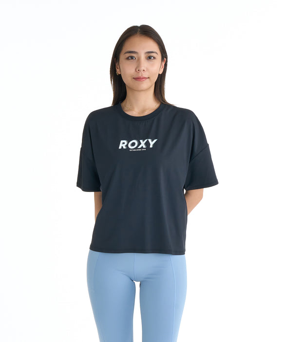ROXY FITNESS BOUNCE UP Tシャツ /QUIK DRY/UVカット/接触冷感 【2026年夏モデル】