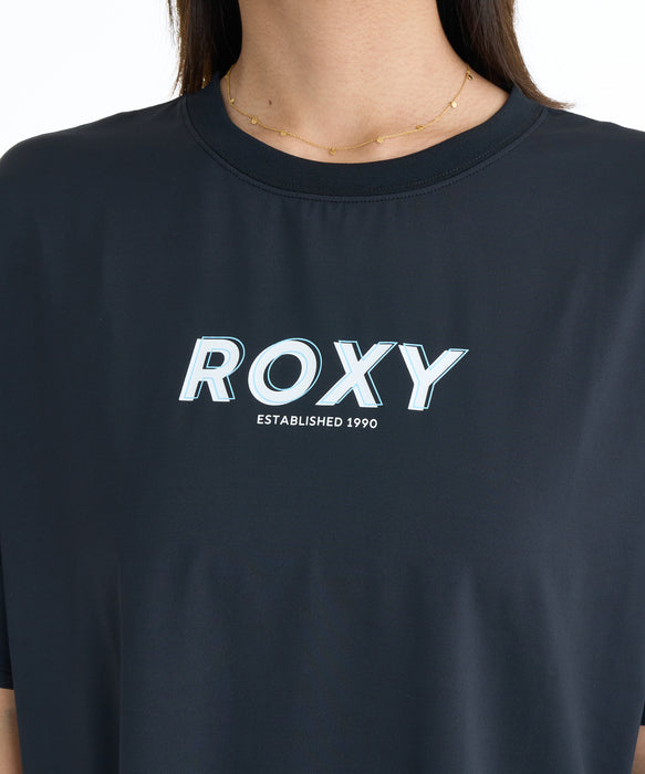 ROXY FITNESS BOUNCE UP Tシャツ /QUIK DRY/UVカット/接触冷感 【2026年夏モデル】