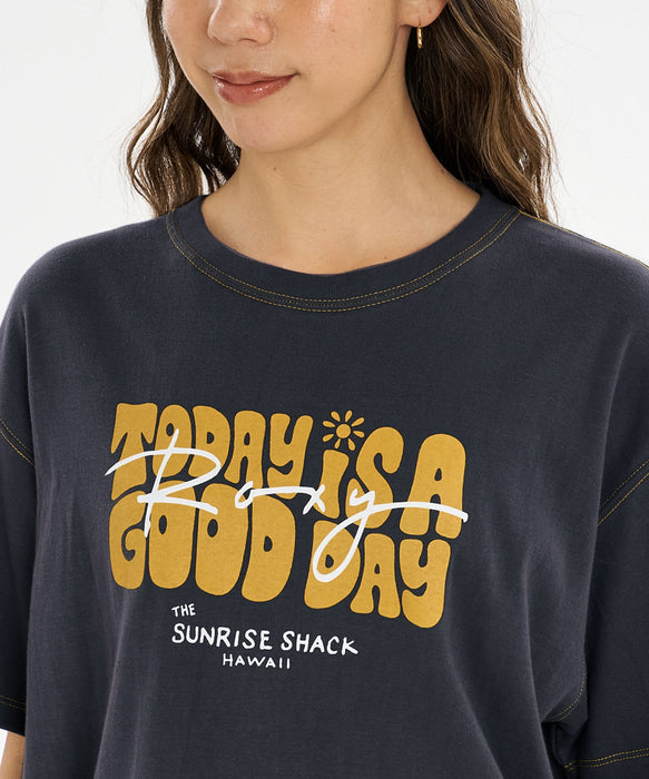 【ROXY x SUNRISE SHACK】 GOOD DAY TEE Tシャツ ＜2026年夏モデル＞