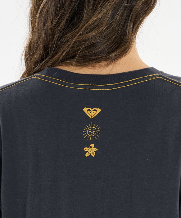 【ROXY x SUNRISE SHACK】 GOOD DAY TEE Tシャツ ＜2026年夏モデル＞