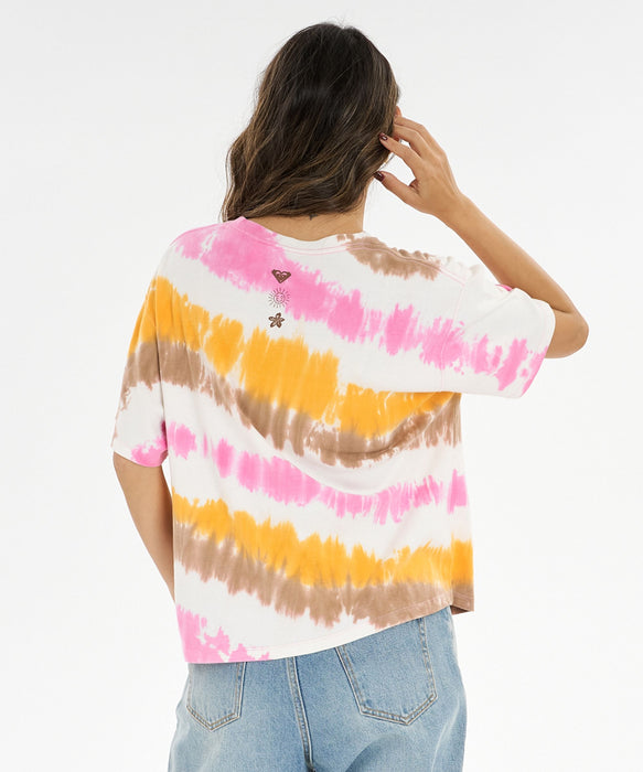 【ROXY x SUNRISE SHACK】 GOOD DAY TEE Tシャツ ＜2026年夏モデル＞