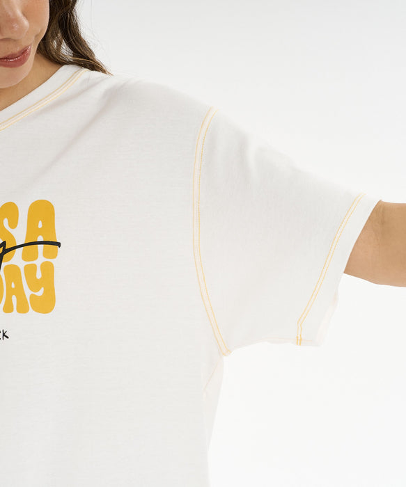 【ROXY x SUNRISE SHACK】 GOOD DAY TEE Tシャツ ＜2026年夏モデル＞