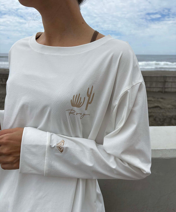 【OUTLET】Roxy PICNIC GINGHAM ウィメンズ 長袖ラッシュTシャツ付き 水着 4点セット