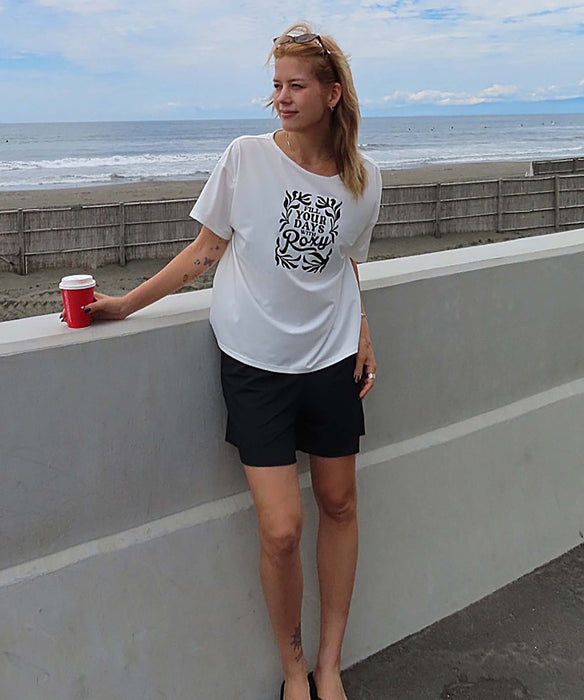 【OUTLET】Roxy ARTSY FLORAL ウィメンズ ラッシュTシャツ付き 水着 3点セット