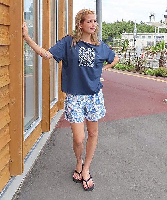 【OUTLET】Roxy ARTSY FLORAL ウィメンズ ラッシュTシャツ付き 水着 3点セット