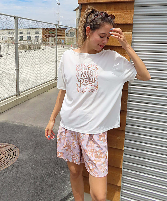 【OUTLET】Roxy ARTSY FLORAL ウィメンズ ラッシュTシャツ付き 水着 3点セット