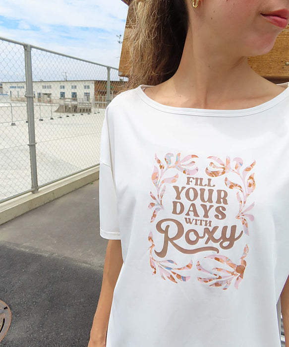 【OUTLET】Roxy ARTSY FLORAL ウィメンズ ラッシュTシャツ付き 水着 3点セット