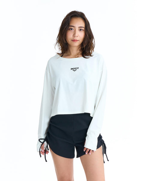 ROXY BLUE DRIFT 3点セット 長袖ラッシュT ビキニ セット 水着【2026年