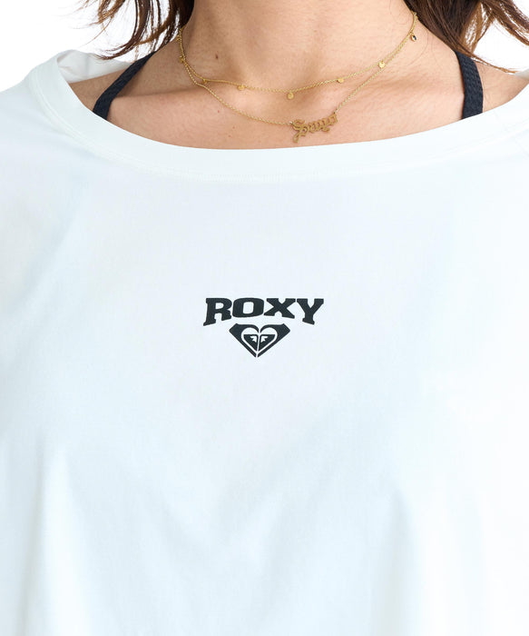 ROXY BLUE DRIFT 3点セット 長袖ラッシュT ビキニ セット 水着【2026年 ROXY BLUE DRIFT 3点セット 長袖ラッシュT ビキニ セット 水着【2026年