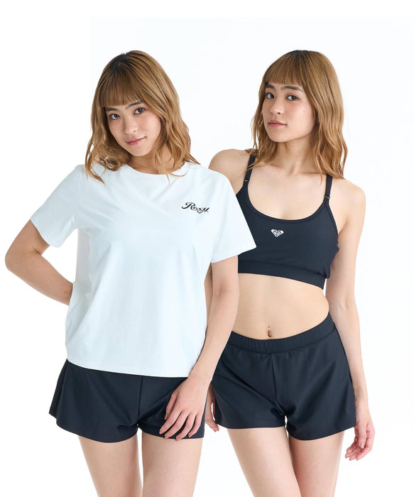 ROXY ROXY STEP 3点セット ラッシュT付き ビキニ セット 水着 【2026年春夏モデル】