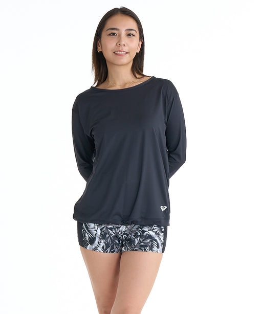 ROXY ウィメンズ FITNESS LET IT BE 水着 【2026年春夏モデル】 BLK / L