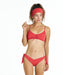 ROXY ウィメンズ SUNNY HIBISCUS 水着 【2026年夏モデル】 RED / L