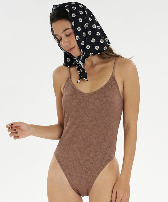 オンラインストア・直営店限定】ROXY SUNNY HIBISCUS ONEPIECE