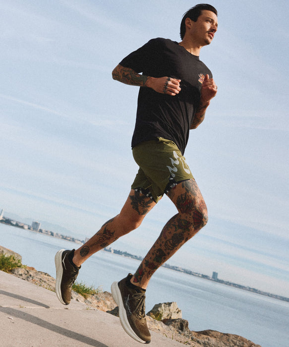 【直営店限定】RVCA SPORT メンズ YOGGER 2 IN 1 SHORT 17 ショートパンツ 【2026年夏モデル】