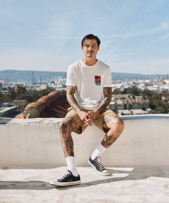 RVCA メンズ LIVE BAIT SS Tシャツ 【2026年夏モデル】