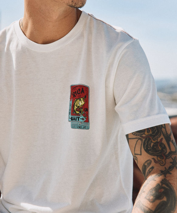 RVCA メンズ LIVE BAIT SS Tシャツ 【2026年夏モデル】