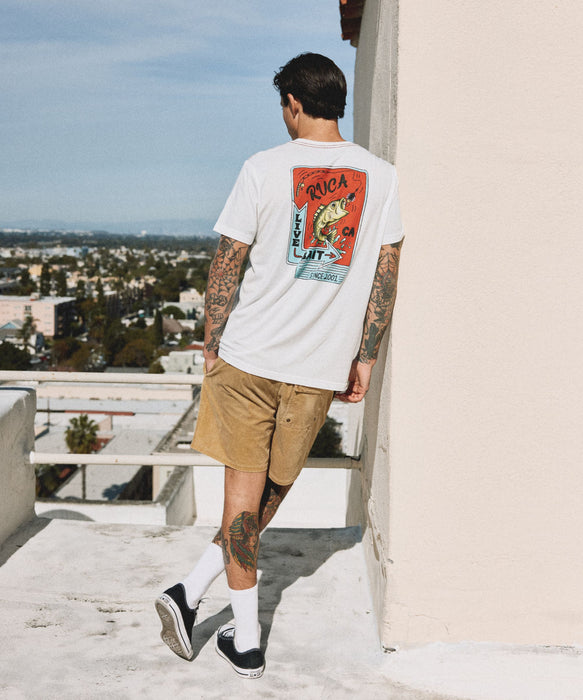 RVCA メンズ LIVE BAIT SS Tシャツ 【2026年夏モデル】