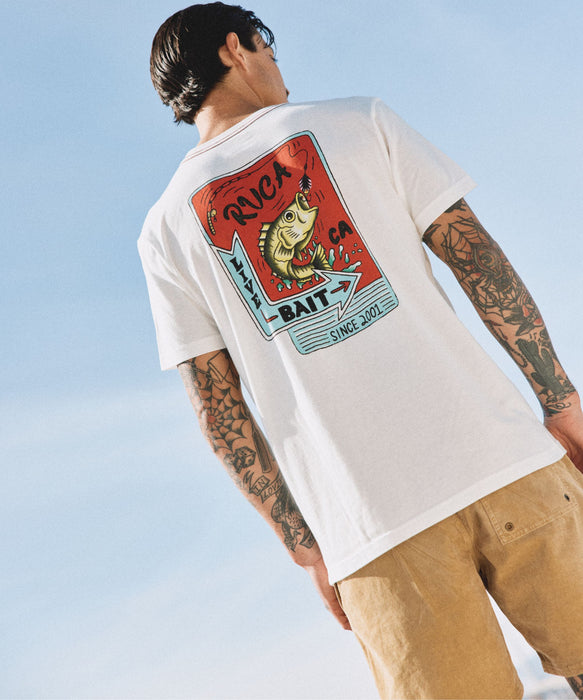 RVCA メンズ LIVE BAIT SS Tシャツ 【2026年夏モデル】