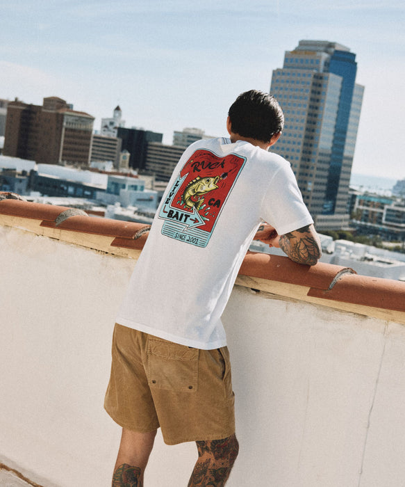 RVCA メンズ LIVE BAIT SS Tシャツ 【2026年夏モデル】