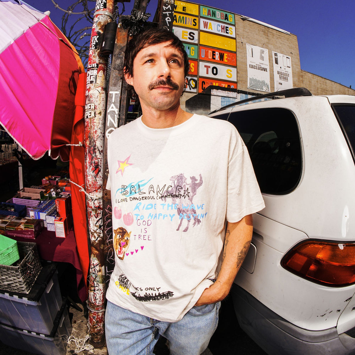RVCA メンズ 【RVCA X DANI MILLER】RIDE THE WAVE HEMP SS Tシャツ