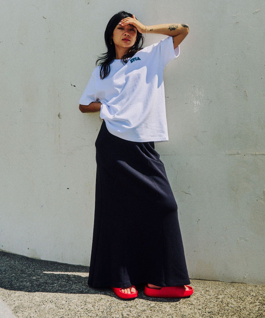 RVCA ウィメンズ SWEAT MAXI SKIRT スカート 【2026年春夏モデル】