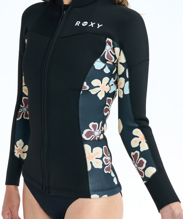 ROXY ウィメンズ 2.0 SWELL SERIES FZ  ロングタッパー 【2026年春夏モデル】 BLK / ML