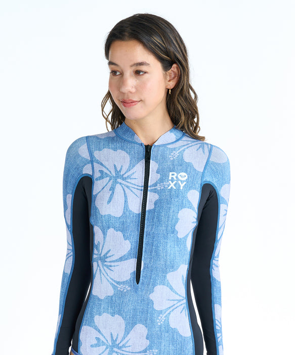 ROXY 0.5 WATER LS SP フロントジップ 長袖スプリングスーツ 【2026年