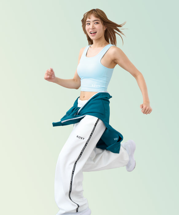 ROXY FITNESS BLOOM BRIGHT BRA TAN ブラトップ/QUIK DRY/UV CUT/水陸両用/MEDIUM SUPPORT 【2026年春夏モデル】