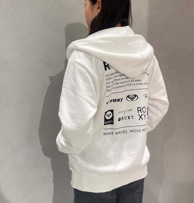 Roxy OUR STYLE FLOW ZIP フーディ ジップパーカー