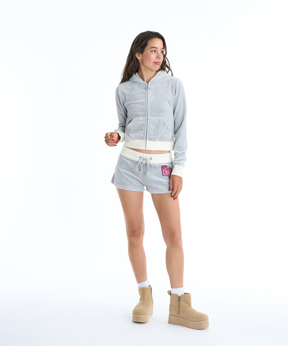 Roxy ROXY x MANA ZIP ウィメンズ フード付きパーカ 長袖 <2025FW CRUISERS X MANA COLLECTION>