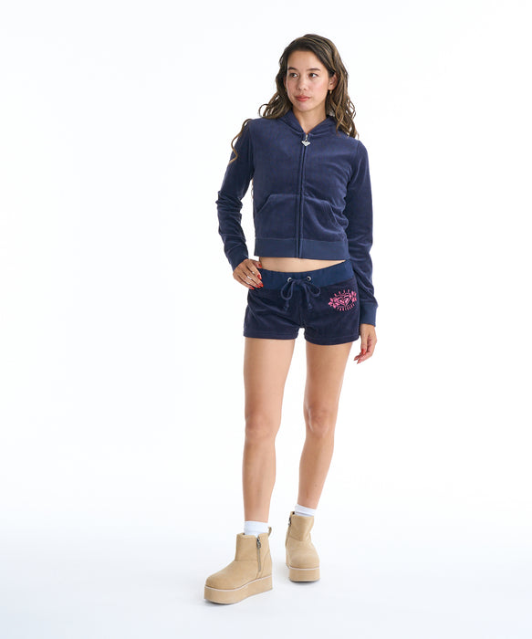 Roxy ROXY x MANA ZIP ウィメンズ フード付きパーカ 長袖 <2025FW CRUISERS X MANA COLLECTION>