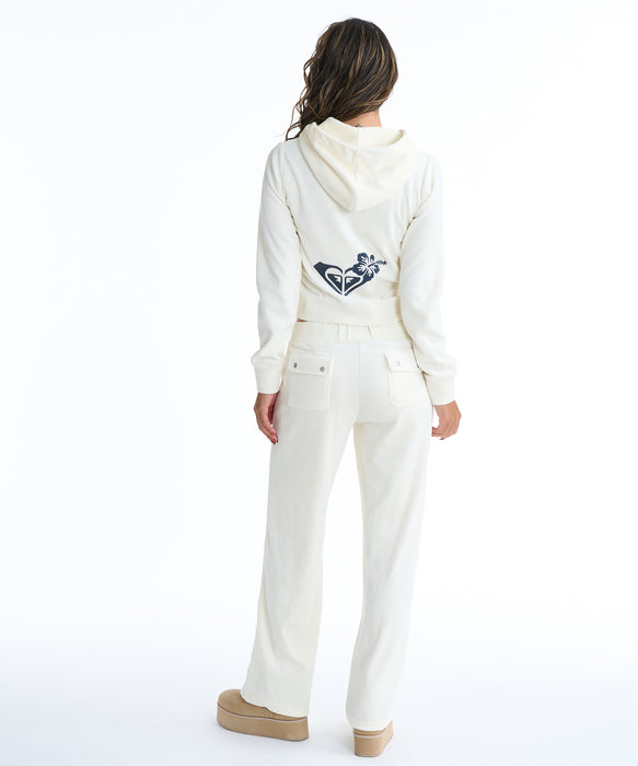 Roxy ROXY x MANA ZIP ウィメンズ フード付きパーカ 長袖 <2025FW CRUISERS X MANA COLLECTION>