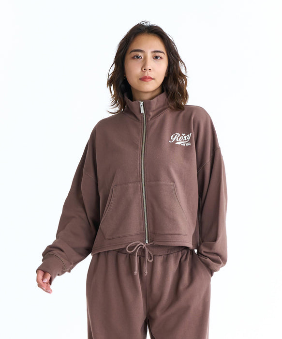 ROXY ウェア ROXY ウィメンズ ROXY WITH HEART ZIP ジップジャケット スタンド