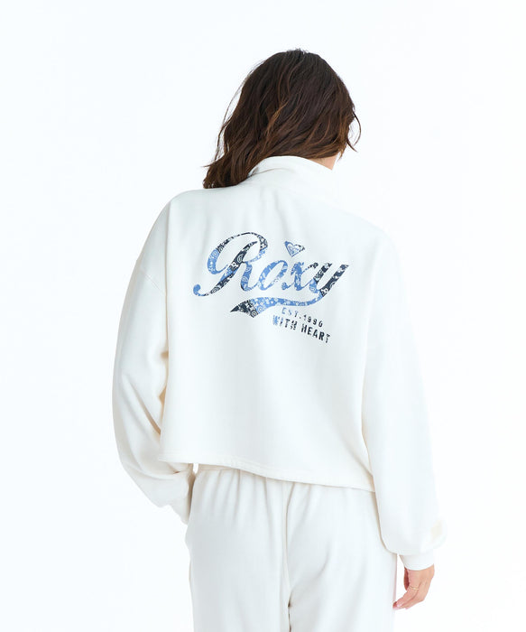 ROXY ウィメンズ ROXY WITH HEART ZIP ジップジャケット スタンド