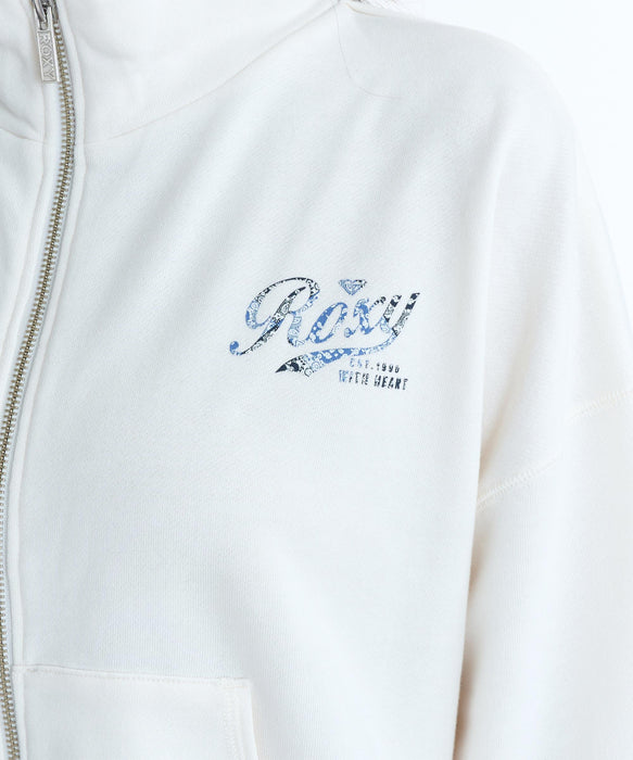 ROXY ウィメンズ ROXY WITH HEART ZIP ジップジャケット スタンド