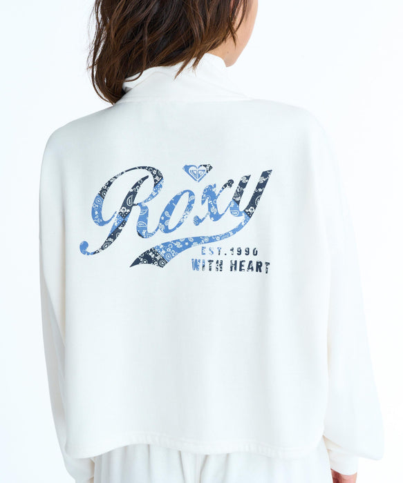 ROXY ウィメンズ ROXY WITH HEART ZIP ジップジャケット スタンド