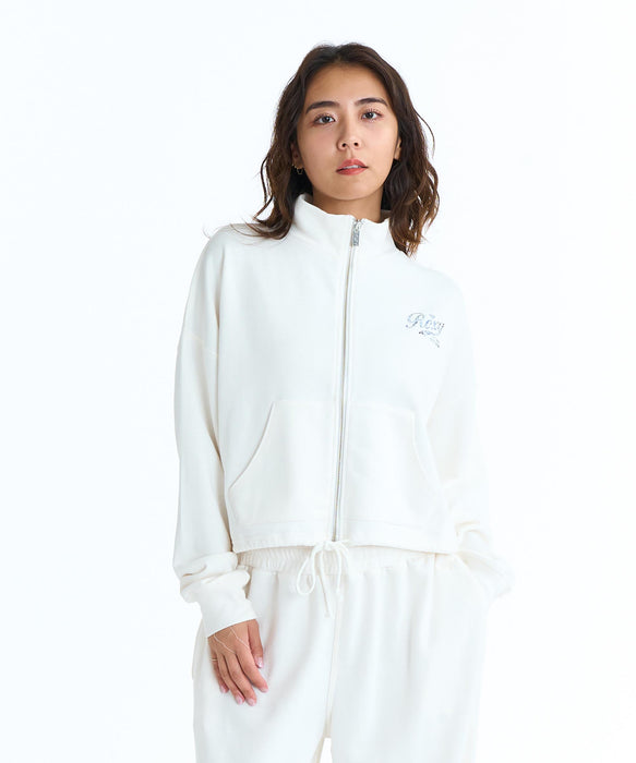 ROXY ウィメンズ ROXY WITH HEART ZIP ジップジャケット スタンド