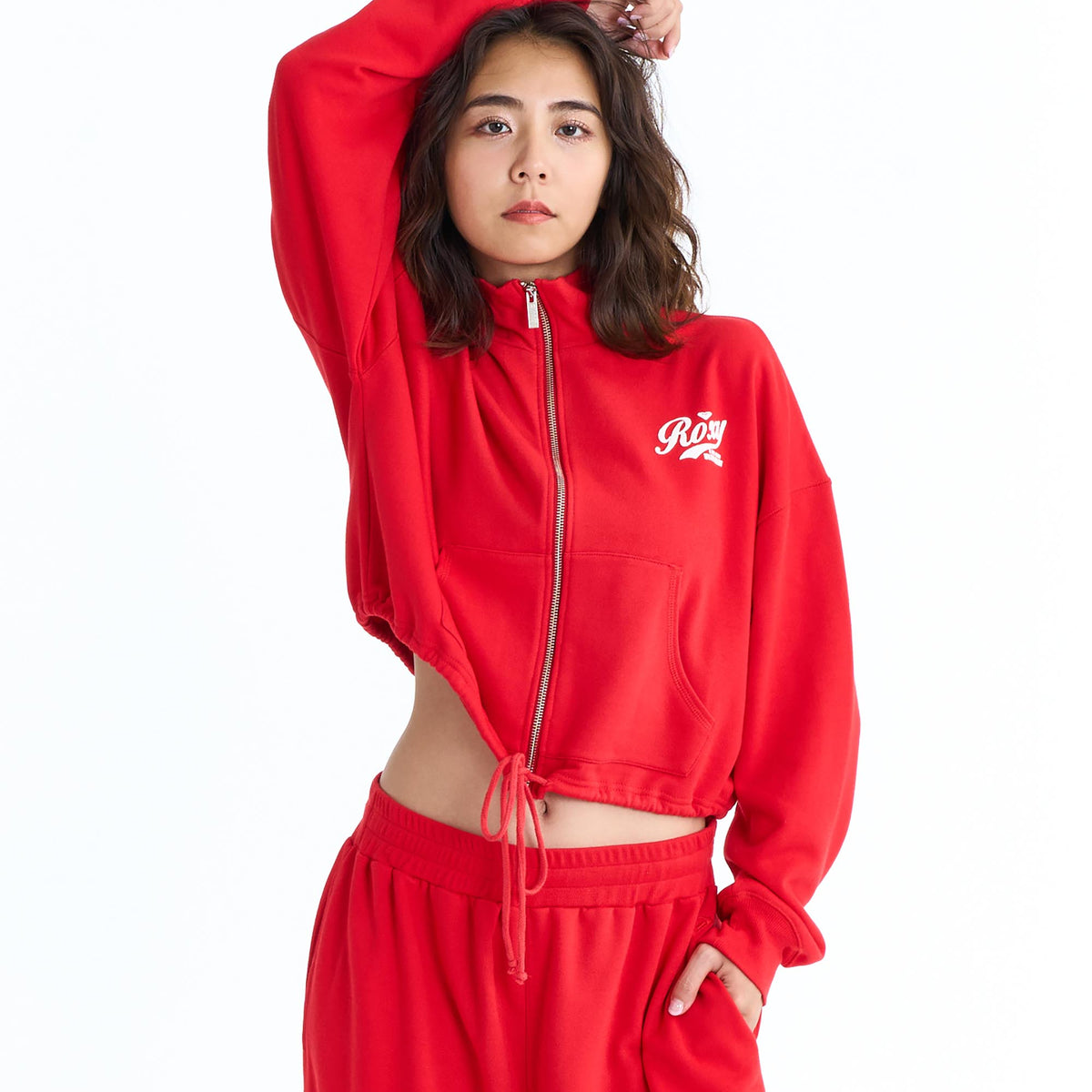 ROXY ウィメンズ ROXY WITH HEART ZIP ジップジャケット スタンド