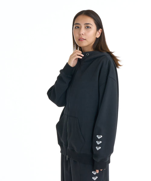 ROXY FITNESS TRIPLE HEARTS HOODIE パーカー/UV CUT/ICY TOUCH【2026