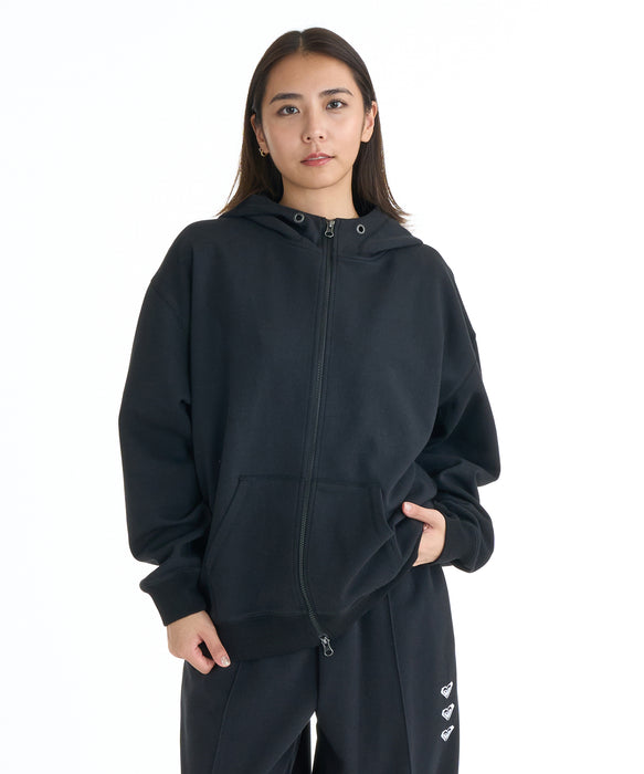 楽一番 ROXY FITNESS TRIPLE HEARTS HOODIE パーカー/UV CUT/ICY TOUCH【2026