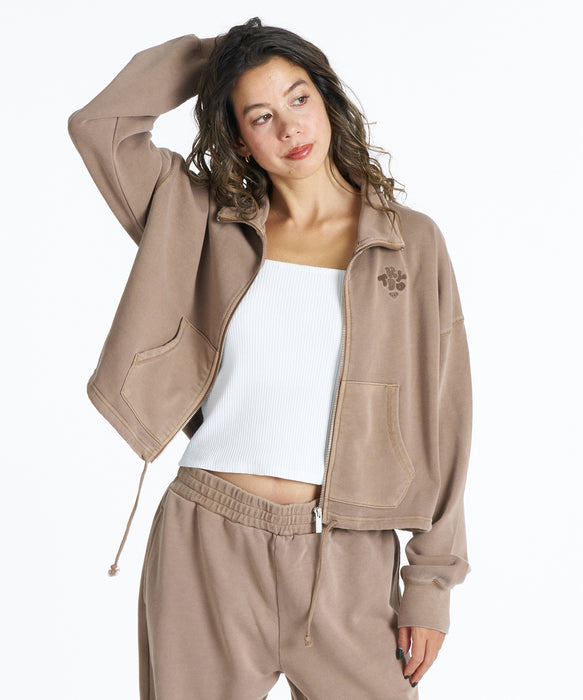 774 ラギー クラブウェア2026 1月中 XTFJK01J1 ソフトクッション クロップド丈 ハイネック ジップアップ