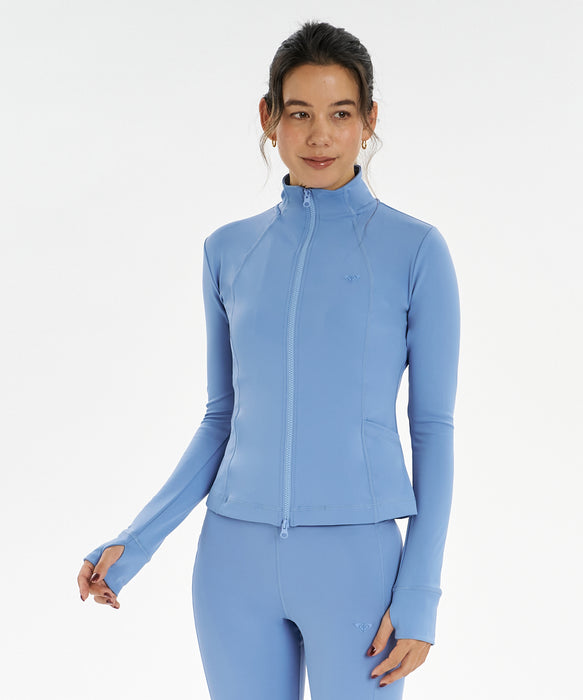 ROXY ACTIVE Produced by KANAKA】KANAKA 26SS STAND COLLAR ZIP UP <20