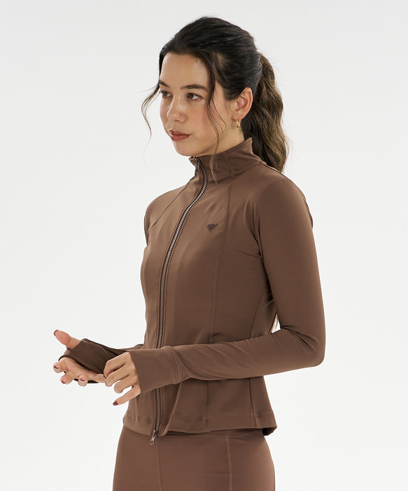 ROXY ACTIVE Produced by KANAKA】KANAKA 26SS STAND COLLAR ZIP UP <20