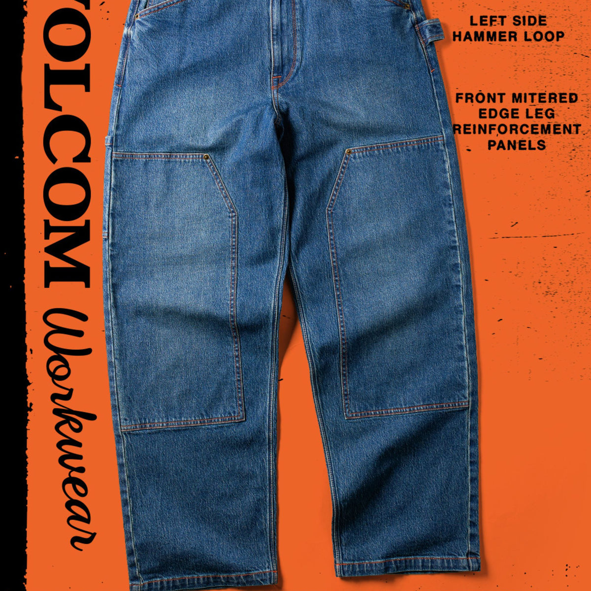 VOLCOM メンズ WORK CARPENTER DENIM デニムパンツ 【2026年春夏モデル】