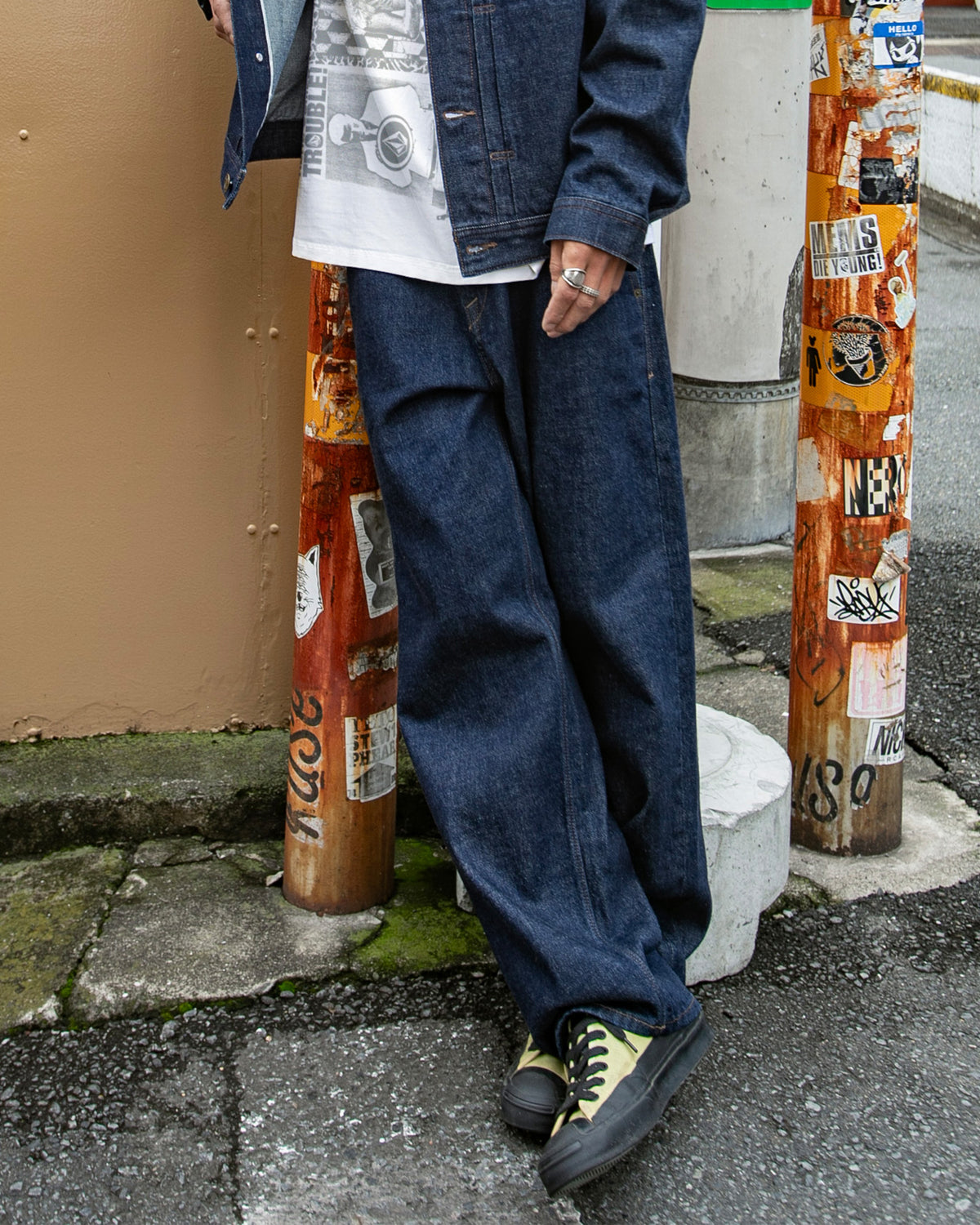 VOLCOM メンズ POVJ DENIM CHINO デニムパンツ